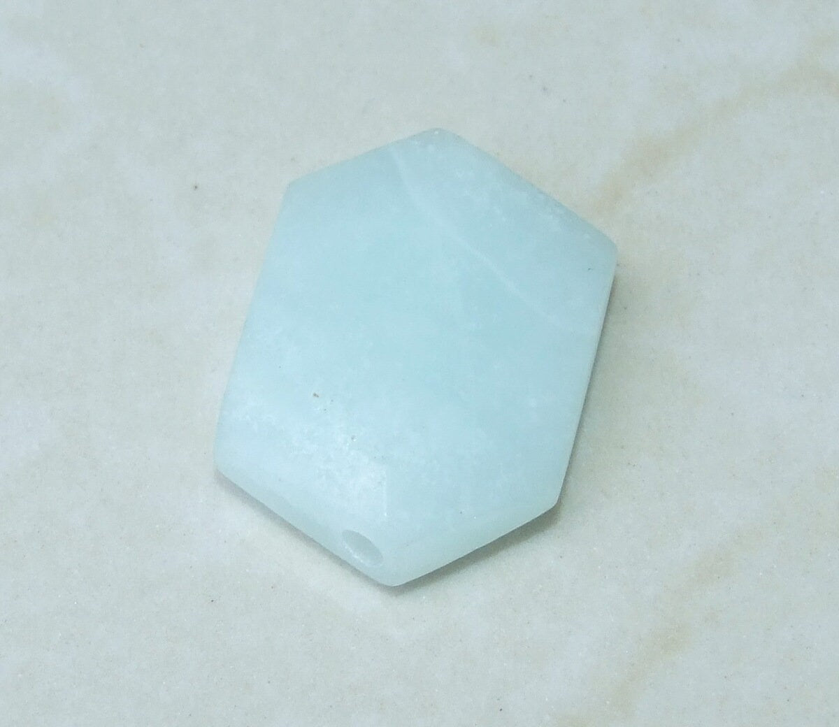 Small Amazonite Stones, Loose Gemstones, Amazonite Cabochon, Gemstone Beads Pendant, Single Stones, Amazonite Pendant, 20mm x 28mm 5805 - EDGBeadsandGems