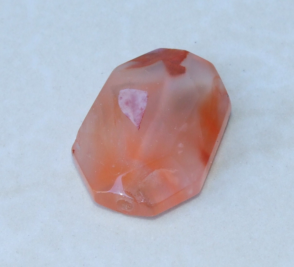 Red Agate Loose Jewelry Stone, Natural Faceted Gems, Agate Bead, Agate Cabochon, Red Agate, Natural Stone Pendants, Jewelry Stone, 9344 - EDGBeadsandGems