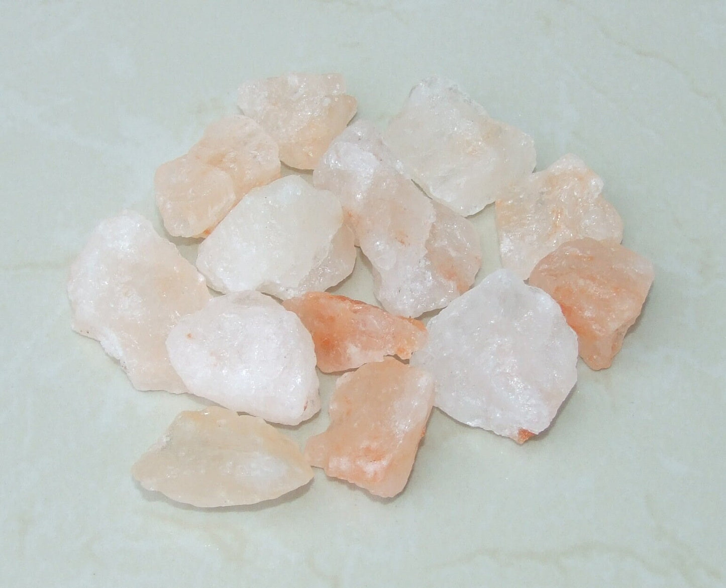 Four Raw Citrine Gemstone Chunks, Undrilled Rough Natural Stones Rocks. Approx. 1-3/8 to 1-3/4 inch (45mm) - EDGBeadsandGems