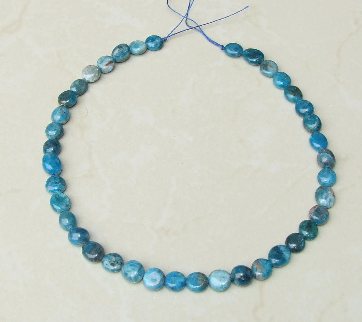 Blue Apatite Nugget Beads - Gemstone Beads - Blue Apatite Nuggets - Natural Blue Apatite - Polished Apatite - Natural Gemstones - 8mm - 12mm - EDGBeadsandGems