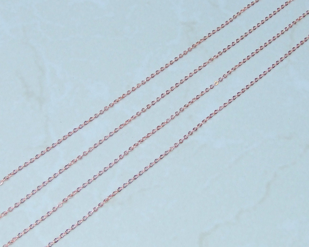 Copper Tone, Oval Link Cable Chain, Flat Cable Chain, Jewelry Chain, Necklace Chain, Electroplated, Body Chain, Bulk Chain, 2 x 3.5, PH1 - EDGBeadsandGems