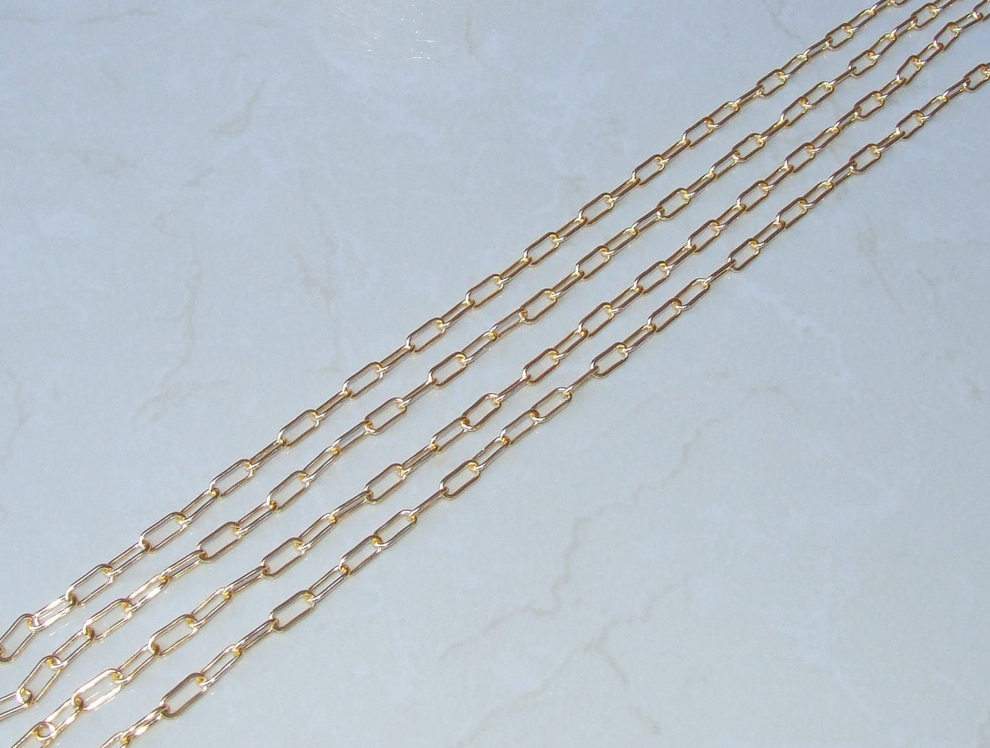 Paper Clip Chain, Oval C Link Cable Chain, Jewelry Chain, Necklace Chain, Body Chain, Bulk Chain, Jewelry Supplies, 16mm x 7mm, 01B-G - EDGBeadsandGems