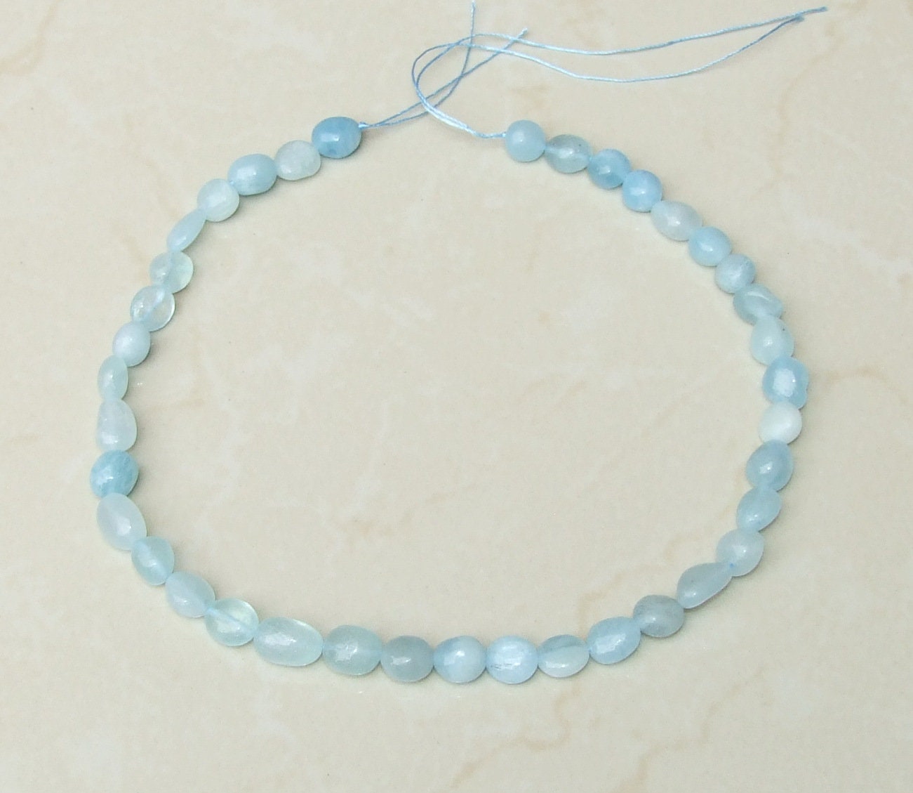 Aquamarine Beads, Gemstone Beads, Aquamarine Nuggets, Natural Aquamarine, Polished Aquamarine, Natural Gemstones, Full Strand - 10mm - 15mm - EDGBeadsandGems