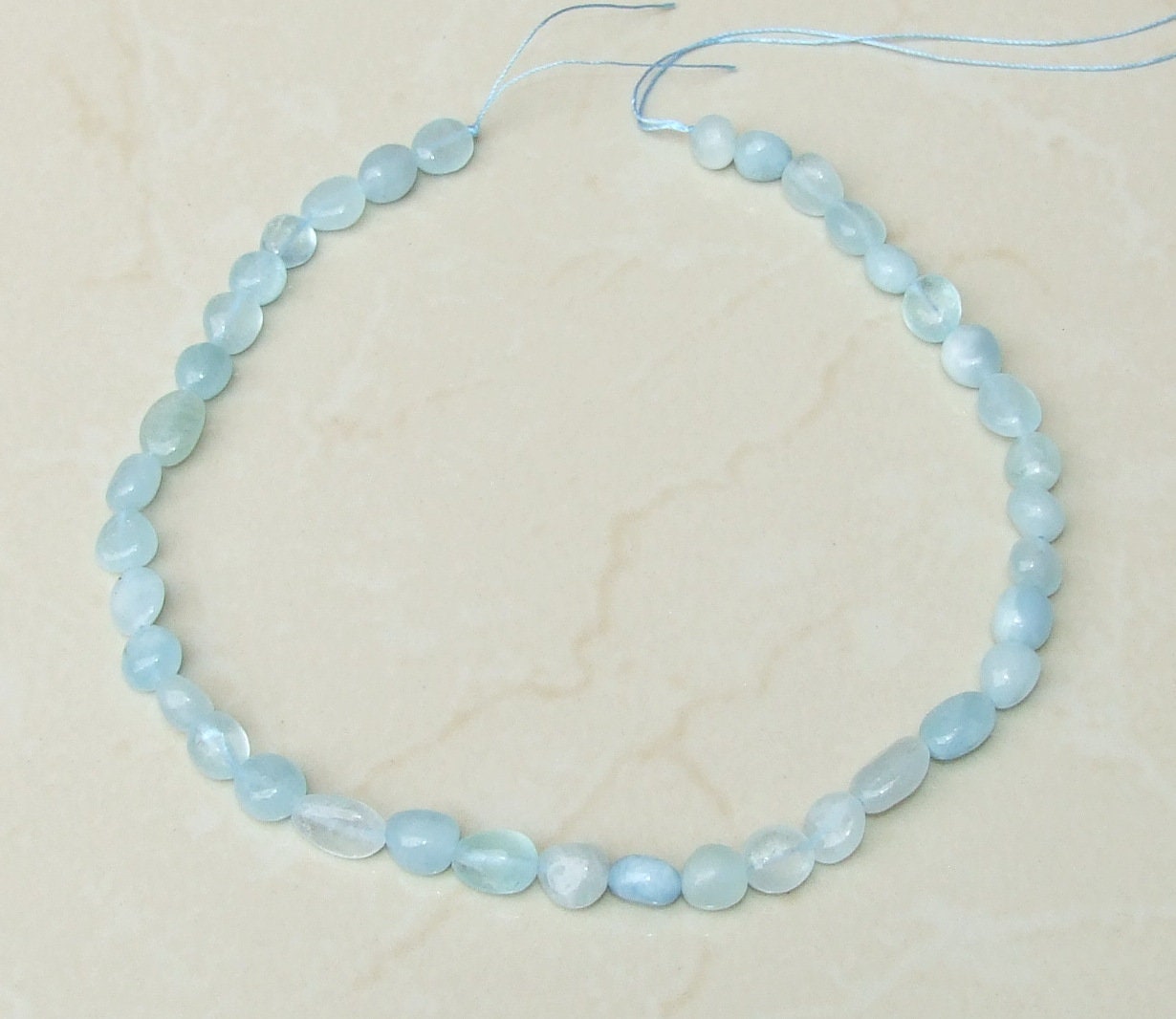 Aquamarine Beads, Gemstone Beads, Aquamarine Nuggets, Natural Aquamarine, Polished Aquamarine, Natural Gemstones, Full Strand - 10mm - 15mm - EDGBeadsandGems