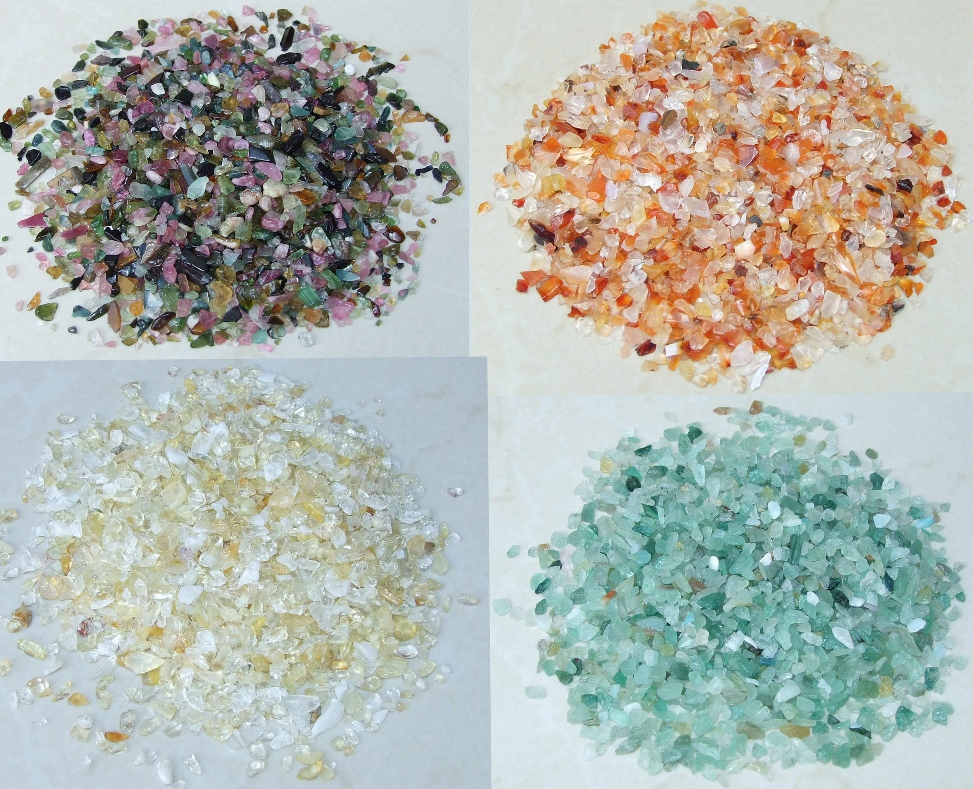 Tiny Gemstone Chips, Small Natural Quartz Crystals Chips, Undrilled Gemstone Beads, Loose Bulk Jewelry Stones Nuggets, 1.5 oz, 2mm to 7mm - EDGBeadsandGems