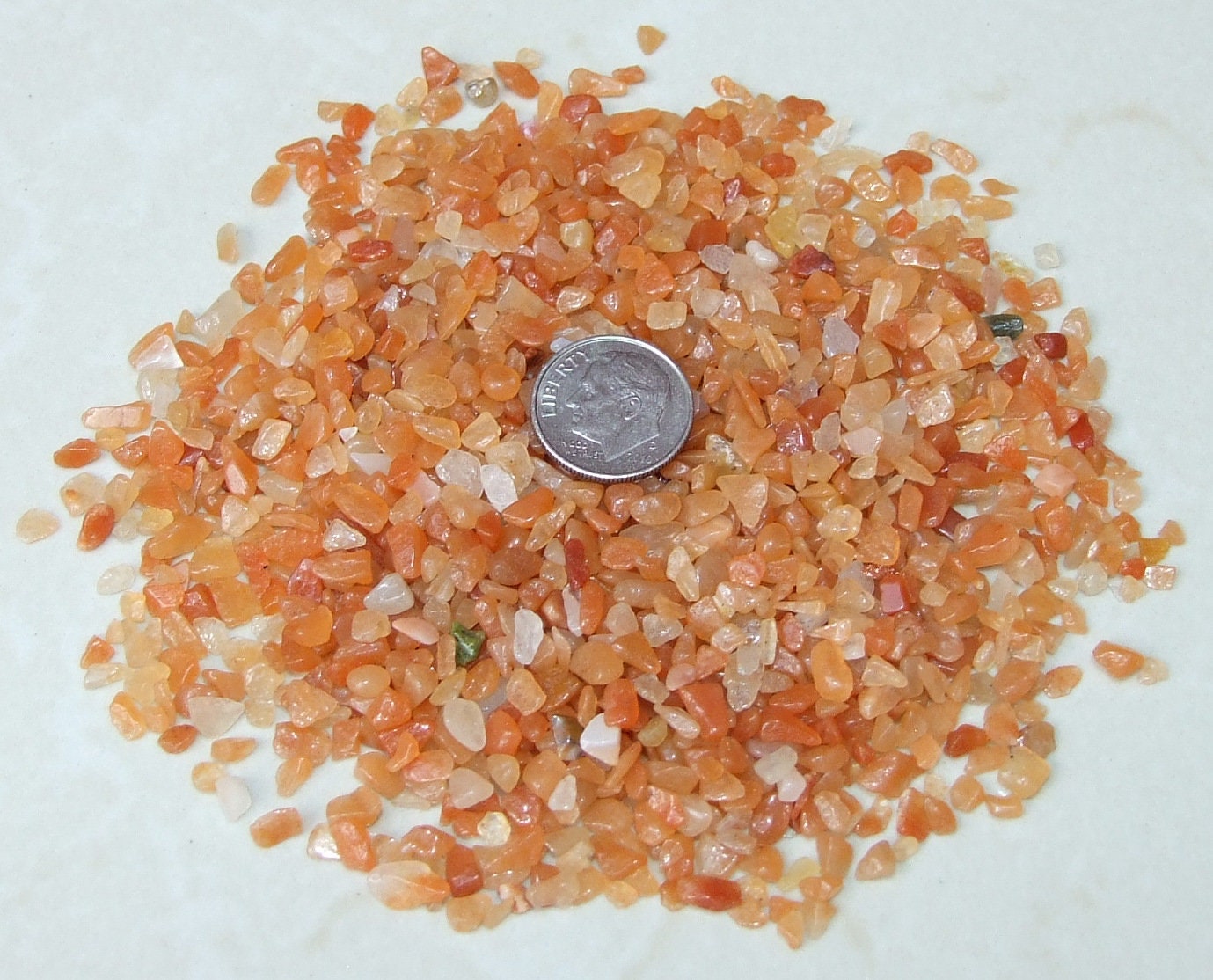 Tiny Polished Gemstone Chips, Small Natural Quartz Crystal Chips, Undrilled Gemstone Beads, Loose Bulk Jewelry Stones, 1.5 oz, 2mm to 7mm - EDGBeadsandGems