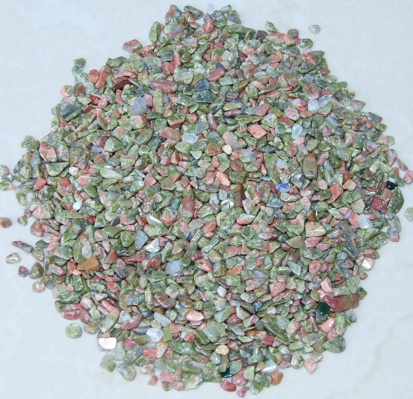 Tiny Polished Gemstone Chips, Small Natural Quartz Crystal Chips, Undrilled Gemstone Beads, Loose Bulk Jewelry Stones, 1.5 oz, 2mm to 7mm - EDGBeadsandGems