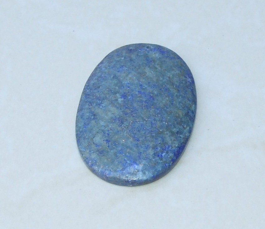 Lapis Lazuli Pendant, Jewelry Pendant, Gemstone Pendant, Highly Polished Stone Pendant, Natural Stone, Necklace Pendant, 33mm x 53mm - 9009 - EDGBeadsandGems