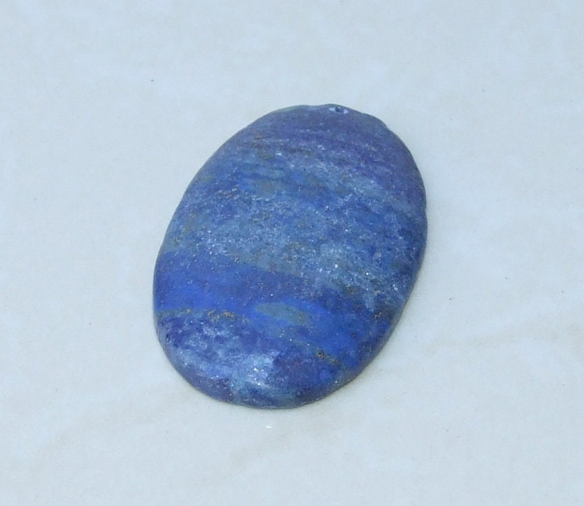 Lapis Lazuli Pendant, Jewelry Pendant, Gemstone Pendant, Highly Polished Stone Pendant, Natural Stone, Necklace Pendant, 33mm x 53mm - 9012 - EDGBeadsandGems