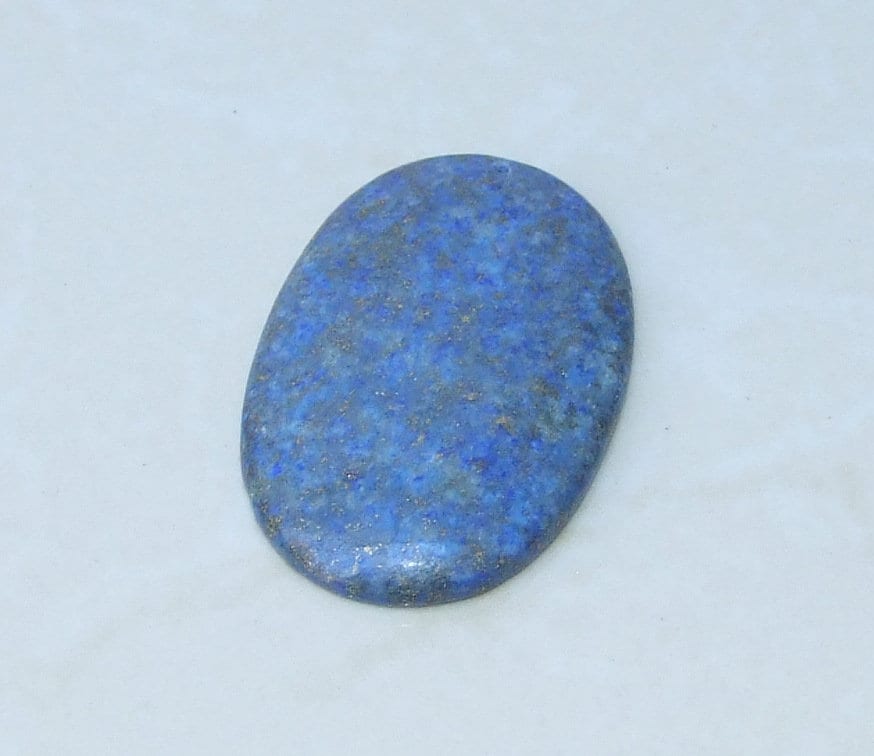 Lapis Lazuli Pendant, Jewelry Pendant, Gemstone Pendant, Highly Polished Stone Pendant, Natural Stone, Necklace Pendant, 33mm x 53mm - 9007 - EDGBeadsandGems