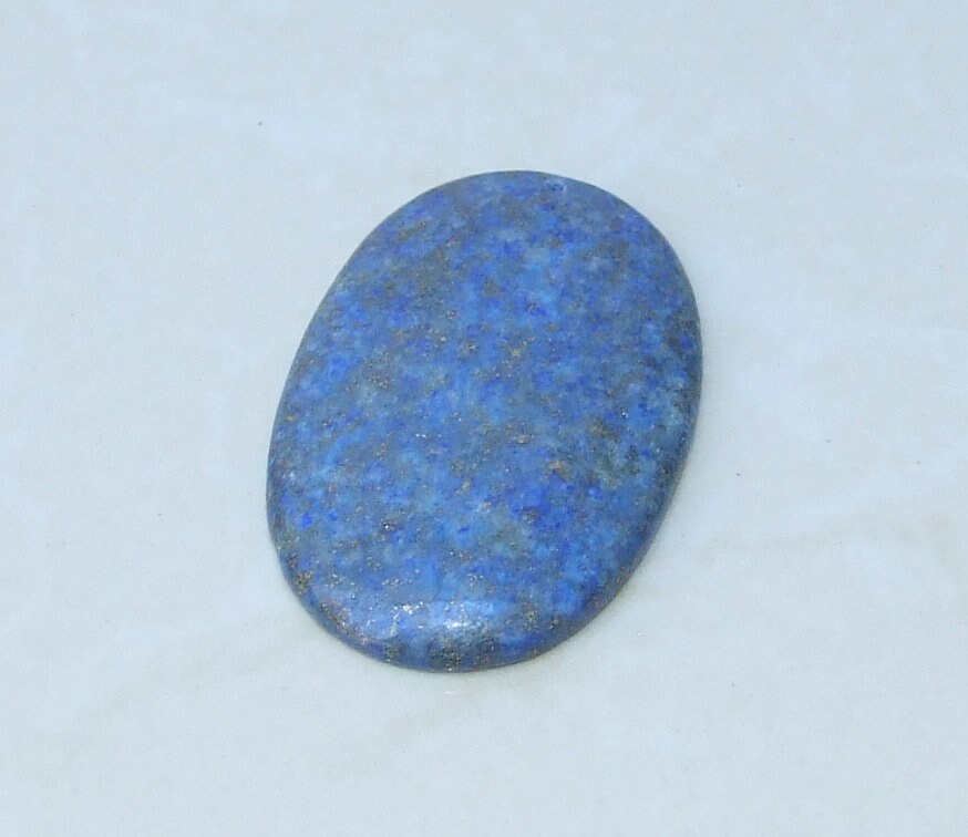 Lapis Lazuli Round Pendant, Jewelry Pendant, Gemstone Pendant, Highly Polished Stone Pendant, Natural Stone, Necklace Pendant, 40mm - 2051 - EDGBeadsandGems