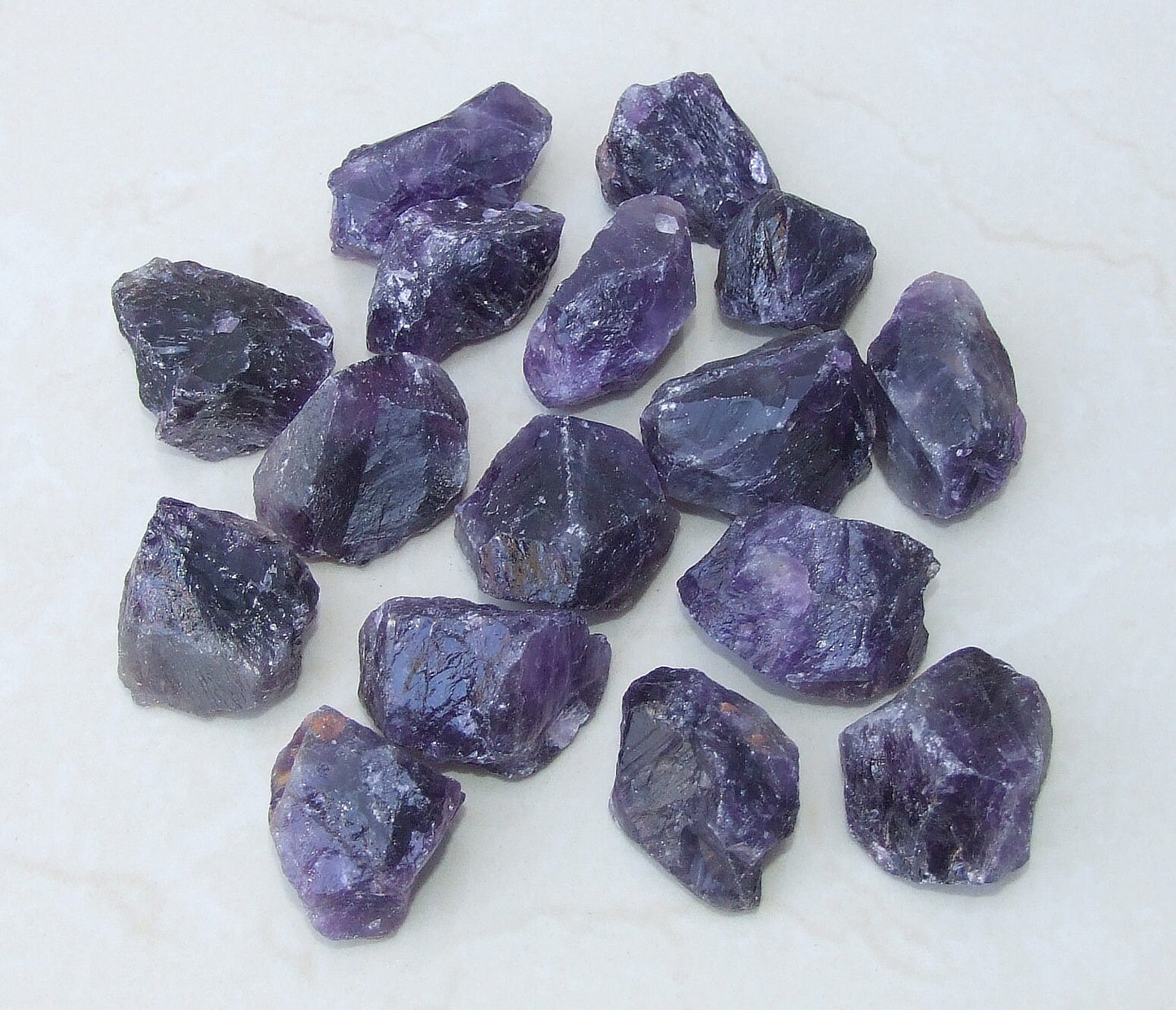 Raw Amethyst Chunks Rocks