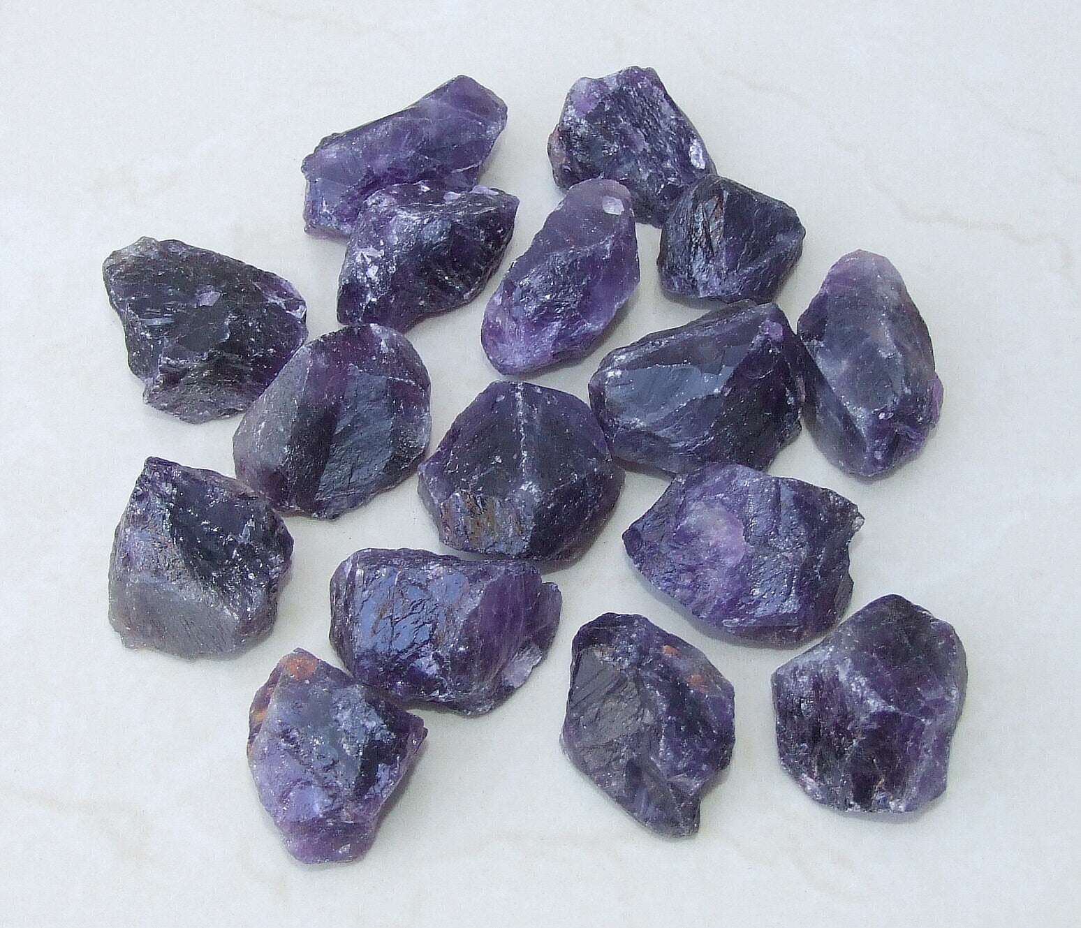 Raw Amethyst Chunks Rocks