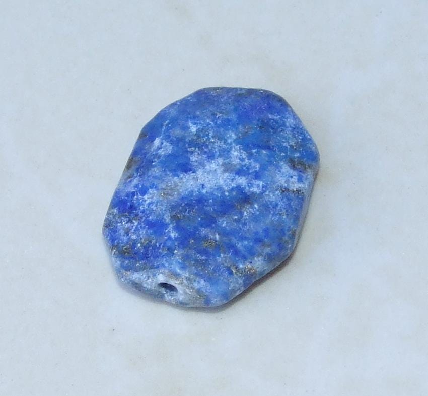 Tree Jasper Stone, Natural Stone Beads, Tree Jasper Beads, Gemstone Beads - Pendant, Emerald Cut - Center Drilled, Boho - 25mm x 35mm - 2049 - EDGBeadsandGems