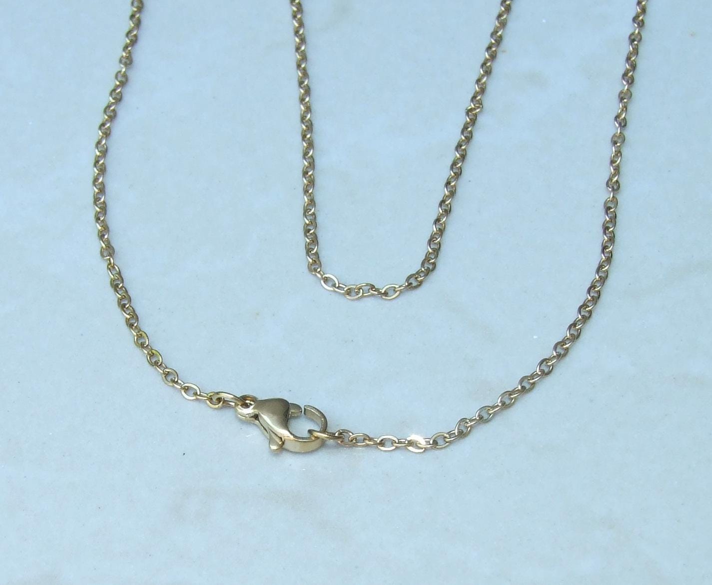 Natural Scallop Shell Pendant, Gold Edge, Beach Jewelry, Ocean Seashell Charm, 63-32 - EDGBeadsandGems