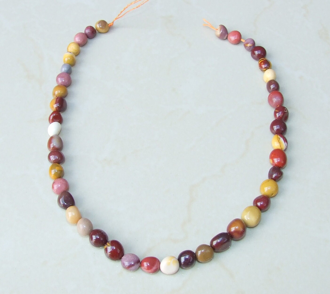 Mookaite Beads - Gemstone Beads - Mookaite Nuggets - Natural Mookaite Stone - Polished - Australian Jasper - Natural Gemstones  - 8mm - 10mm