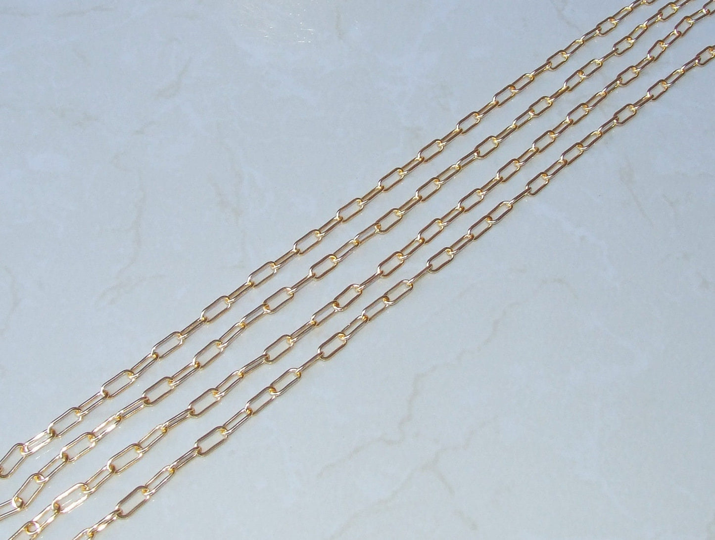 Paper Clip Chain, Oval C Link Cable Chain, Jewelry Chain, Necklace Chain, Body Chain, Bulk Chain, Jewelry Supplies, 16mm x 7mm, 01B-G