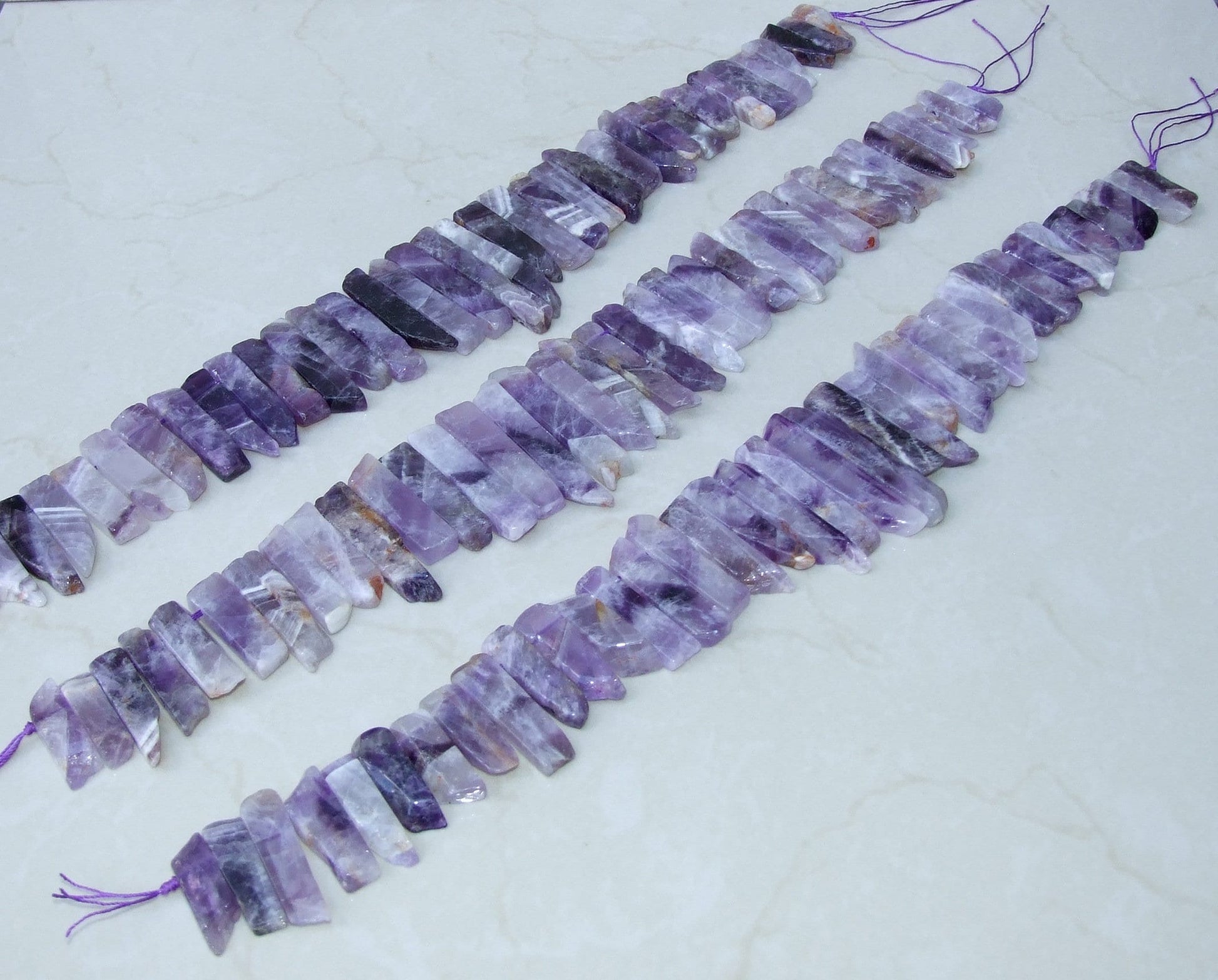Amethyst Beads, Polished Natural Amethyst Slice, Amethyst Pendants